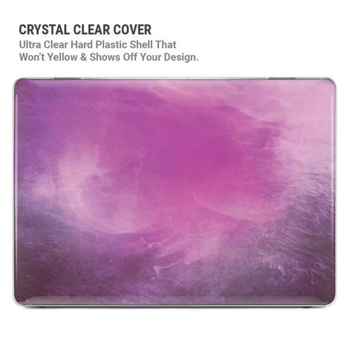 Purple Space Marble MacBook Pro 14in (2021-24) Case plus Skin